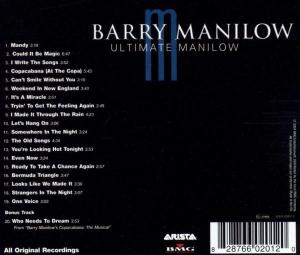 Manilow, Barry – Ultimate Manilow | 0828766020120 | extra productbeeld