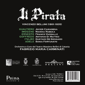 Dini Ciacci, Diego – Bellini: Il Pirata (Ga) | 0850000325203 | extra productbeeld