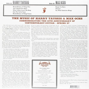 Taussig, Harry – Music of Harry Taussig and Max Ochs | 0856225005388 | extra productbeeld