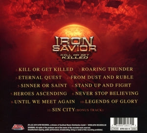 Iron Savior – Kill or Get Killed | 0884860260725 | extra productbeeld