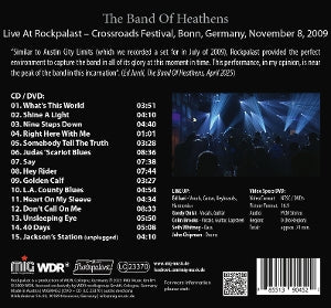 Band of Heathens – Live At Rockpalast 2009 | 0885513904522 | extra productbeeld