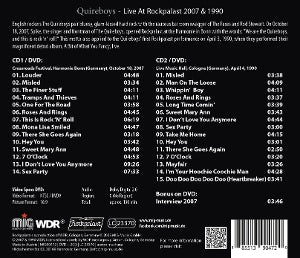 Quireboys – Live At Rockpalast 2007 | 0885513904720 | extra productbeeld