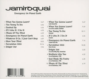 Jamiroquai – Emergency On Planet Earth | 0886919678529 | extra productbeeld