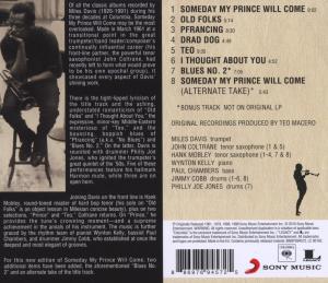 Davis, Miles – Someday My Prince Will Come | 0886976945725 | extra productbeeld