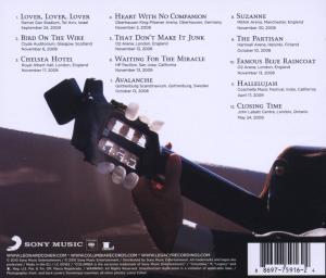 Cohen, Leonard – Songs From the Road | 0886977591624 | extra productbeeld