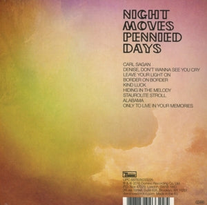 Night Moves – Pennied Days | 0887828033225 | extra productbeeld