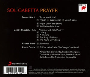 Gabetta, Sol – Prayer | 0888750531421 | extra productbeeld