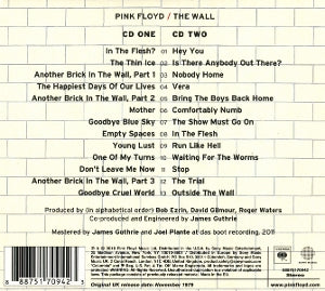 Pink Floyd – The Wall | 0888751709423 | extra productbeeld