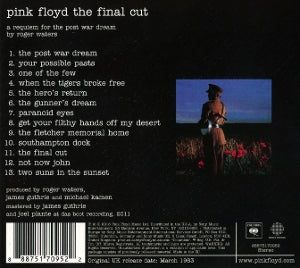 Pink Floyd – The Final Cut | 0888751709522 | extra productbeeld