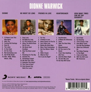 Warwick, Dionne – Original Album Classics | 0889853539925 | extra productbeeld