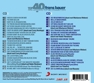 Bauer, Frans – Top 40 - Frans Bauer | 0889853648320 | extra productbeeld