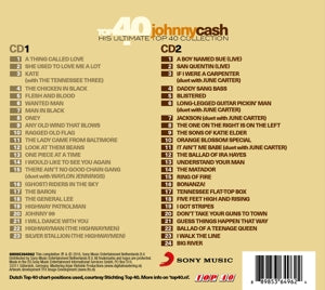 Cash, Johnny – Top 40 - Johnny Cash | 0889853649624 | extra productbeeld