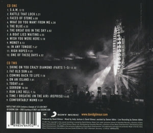 Gilmour, David – Live At Pompeii | 0889854649524 | extra productbeeld