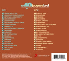 Brel, Jacques – Top 40 - Jacques Brel | 0889854665227 | extra productbeeld