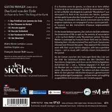 Les Siecles & Francois-Xavier Roth – Mahler: Das Lied von Der Erde | 3149020951910 | extra productbeeld