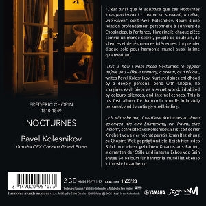 Kolesnikov, Pavel – Chopin: Nocturnes | 3149020957073 | extra productbeeld