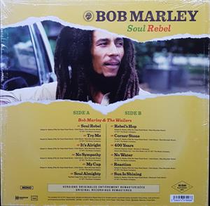 Marley, Bob – Soul Rebel | 3596973470966 | extra productbeeld