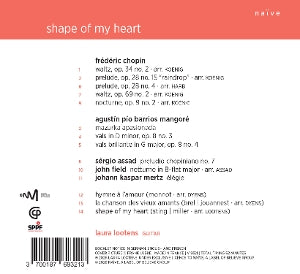 Lootens, Laura – Shape of My Heart | 3700187693213 | extra productbeeld
