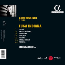 Ahonen, Joonas – Arto Koskinen: Fuga Indiana | 3701624510421 | extra productbeeld