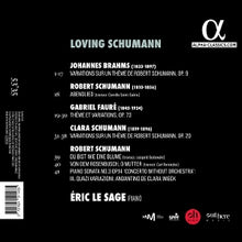 Le Sage, Eric – Brahms, Faure & Schumann: Loving Schumann | 3701624511435 | extra productbeeld