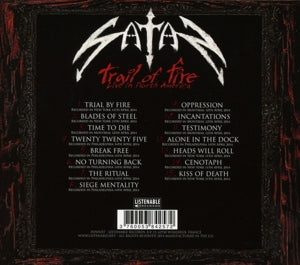 Satan – Trail of Fire-Live In | 3760053842572 | extra productbeeld