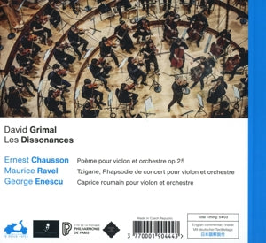 Grimal, David – Chausson/Ravel/Enescu | 3770001904443 | extra productbeeld