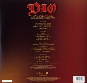 Dio – Live In London - Hammersmith Apollo 1993 | 4029759133711 | extra productbeeld