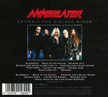 Annihilator – Criteria For a Black Widow | 4029759158004 | extra productbeeld