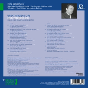 Fritz Wunderlich – Munchner Rundfunkorchester | 4035719003154 | extra productbeeld