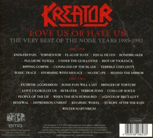 Kreator – Love Us or Hate Us: the Very B | 4050538188233 | extra productbeeld