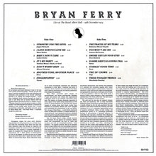 Ferry, Bryan – Live At the Royal Albert Hall | 4050538255775 | extra productbeeld