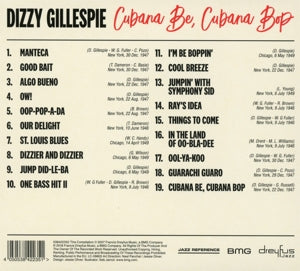 Dizzy Gillespie – Cubana Be, Cubana Bop | 4050538422351 | extra productbeeld