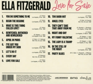 Fitzgerald, Ella – Love For Sale | 4050538422412 | extra productbeeld