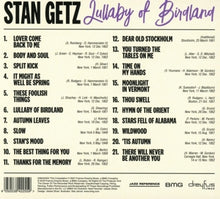 Getz, Stan – Lullaby of Birdland | 4050538422559 | extra productbeeld