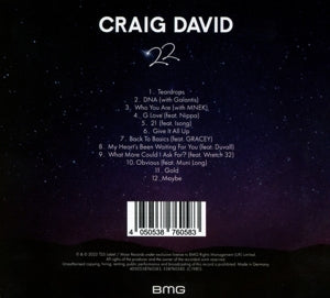 David, Craig – 22 | 4050538760583 | extra productbeeld
