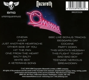Nazareth – Cinema | 4050538802672 | extra productbeeld
