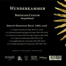 Cuiller, Bertrand – Wunderkammer - J.S. Bach Harpsichord Works | 4250128524025 | extra productbeeld