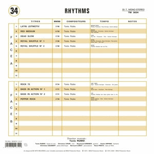 Rubio, Tonio – Rhythms | 4251804128100 | extra productbeeld