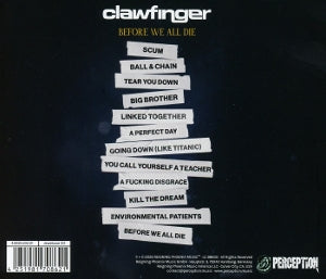 Clawfinger – Before We All Die | 4251981708621 | extra productbeeld