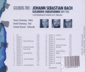 Goldberg Trio – Johann Sebastian Bach: Goldberg-Variationen | 4260085530045 | extra productbeeld