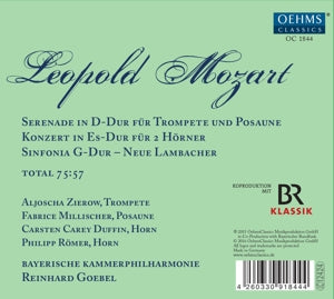 Mozart, Leopold – Leopold Mozart | 4260330918444 | extra productbeeld