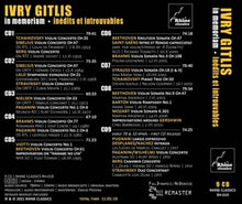 Gitlis, Ivry – Ivry Gitlis - In Memoriam | 4713106280196 | extra productbeeld