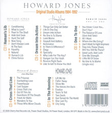 Jones, Howard – Original Studio Albums 1984-1992 | 5013929121089 | extra productbeeld