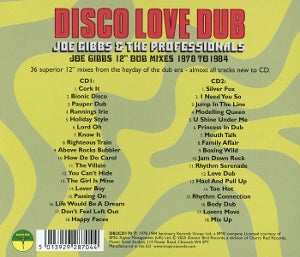 Joe Gibbs & the Professionals – Disco Love Dub - Joe Gibbs 12" Dub Mixes 1978-1984 | 5013929287044 | extra productbeeld