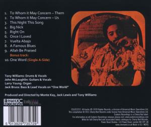 Tony Williams Lifetime – Turn It Over | 5013929735729 | extra productbeeld