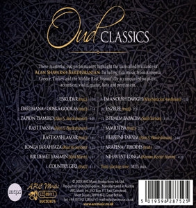 Bardezbanian, Alan Shavarsh – Oud Classics From Armenia, the Balkan & Middle East | 5019396287525 | extra productbeeld