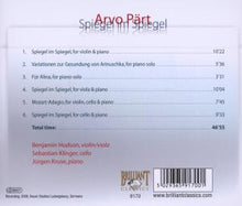 Benjamin Hudson – Arvo Part: Spiegel Im Spiegel | 5029365917001 | extra productbeeld