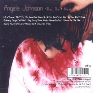 Johnson, Angela – They Don't Know | 5034093411011 | extra productbeeld