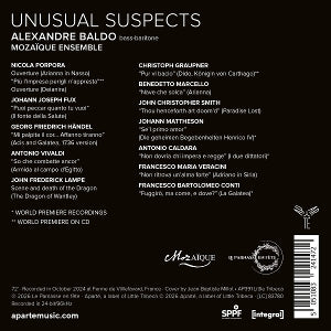 Baldo, Alexandre & Mozaique – Unusual Suspects | 5051083241472 | extra productbeeld