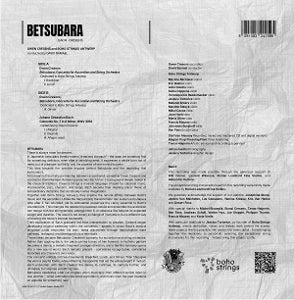 Boho Strings & Gwen Cresens – Betsubara | 5051083241595 | extra productbeeld